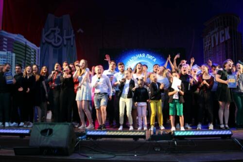 В Зеленом театре Городского парка состоялся Летний музыкальный Кубок КВН Московской области