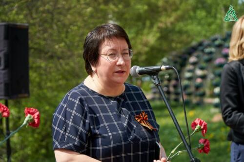 В парке культуры и отдыха «Ивановские пруды» состоялся митинг, посвященный 74ой годовщине Победы в Великой Отечественной войне. 