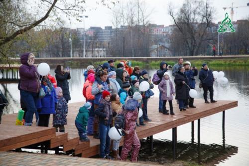 Официальное открытие парка «Опалиховский пруд»