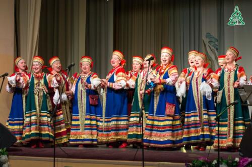 Отчетный концерт хора «Опалиха» под названием «У русской песни женская душа»