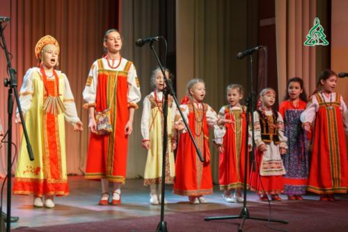 Отчетный концерт фольклорной студии «Авсень» в ДК Опалиха