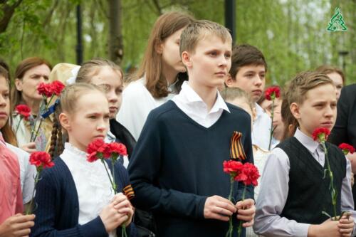 Митинг, посвященный 74ой годовщине Победы в Великой Отечественной войне